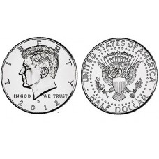 US Kennedy Half Dollar 2012 - D